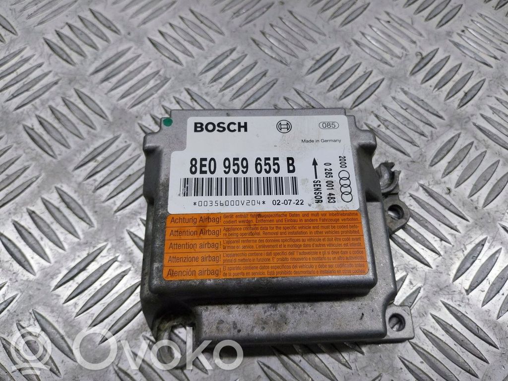 Turvatyynyn ohjainlaite/moduuli   8E0959655B