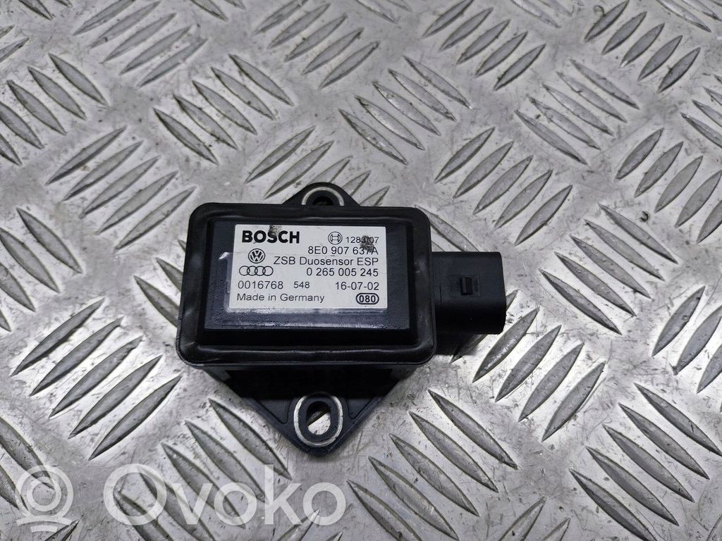 ESP Drehratensensor Querbeschleunigungssensor   8E0907637A
