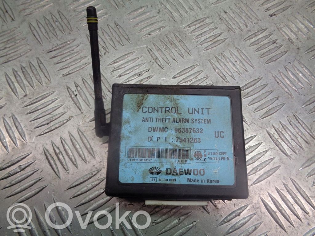 Boîtier module alarme   96387632