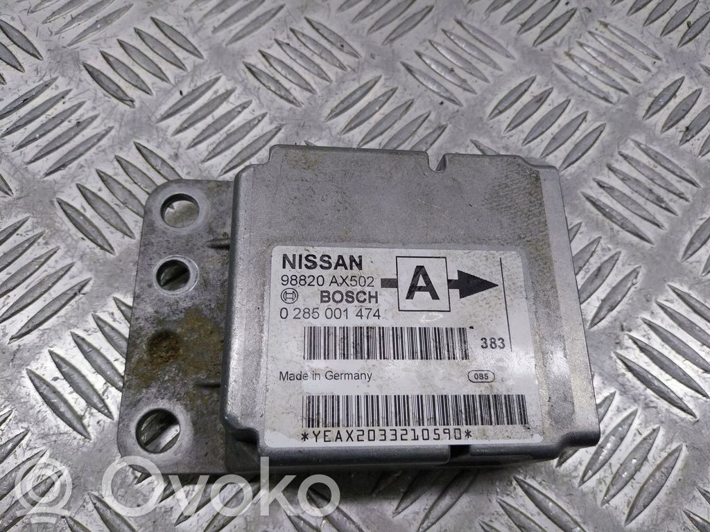 Nissan Micra Centralina/modulo airbag 