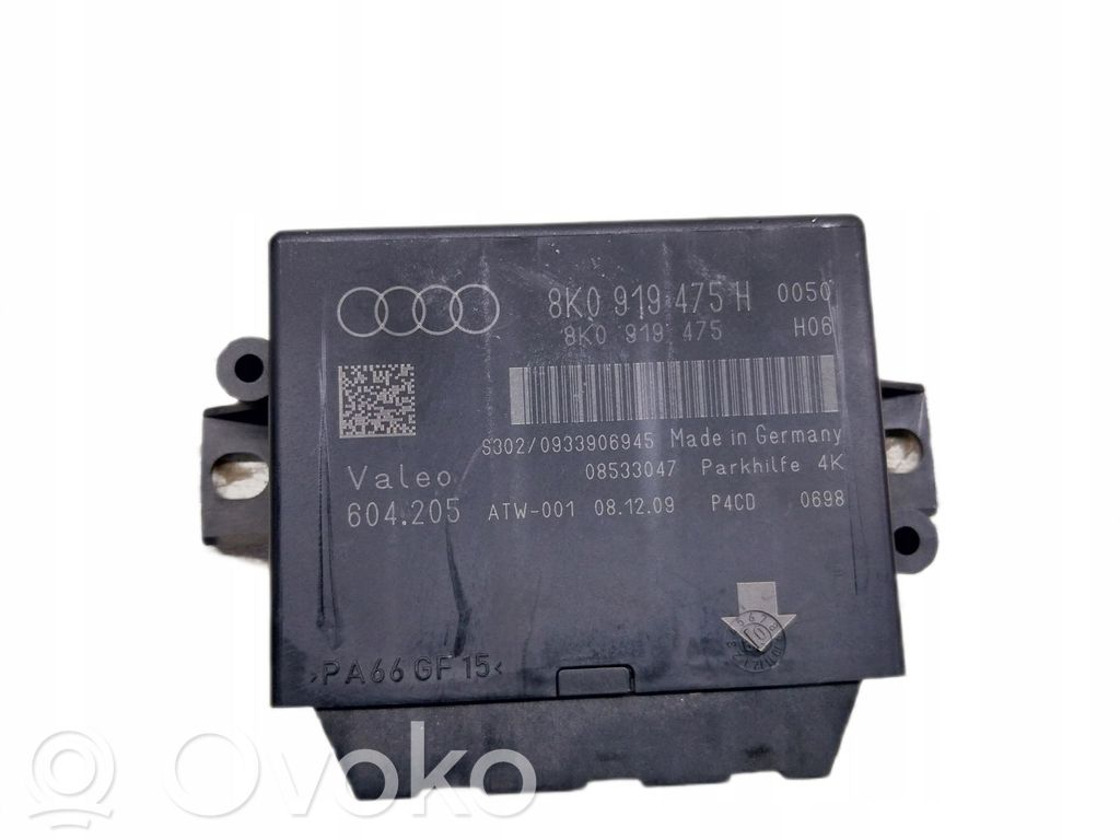 Unidad de control/módulo PDC de aparcamiento   8K0919475H