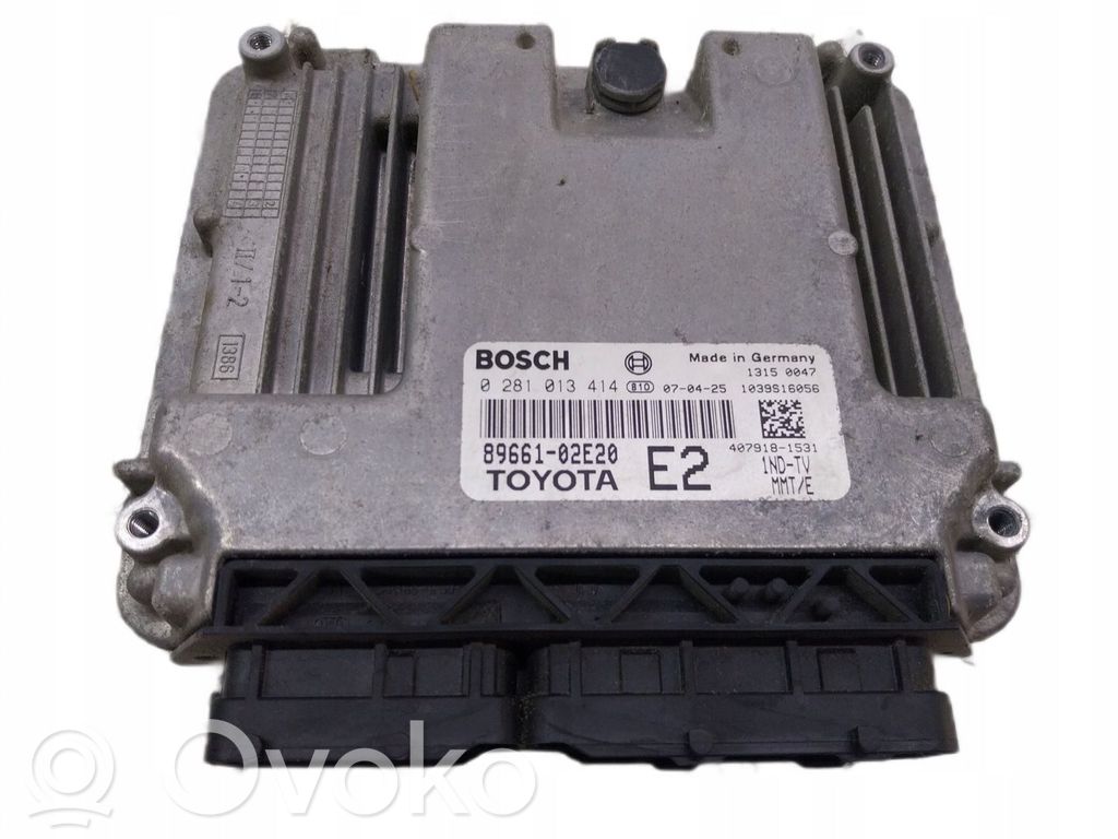 Toyota Auris 150 Unitate control motor/modul ECU 