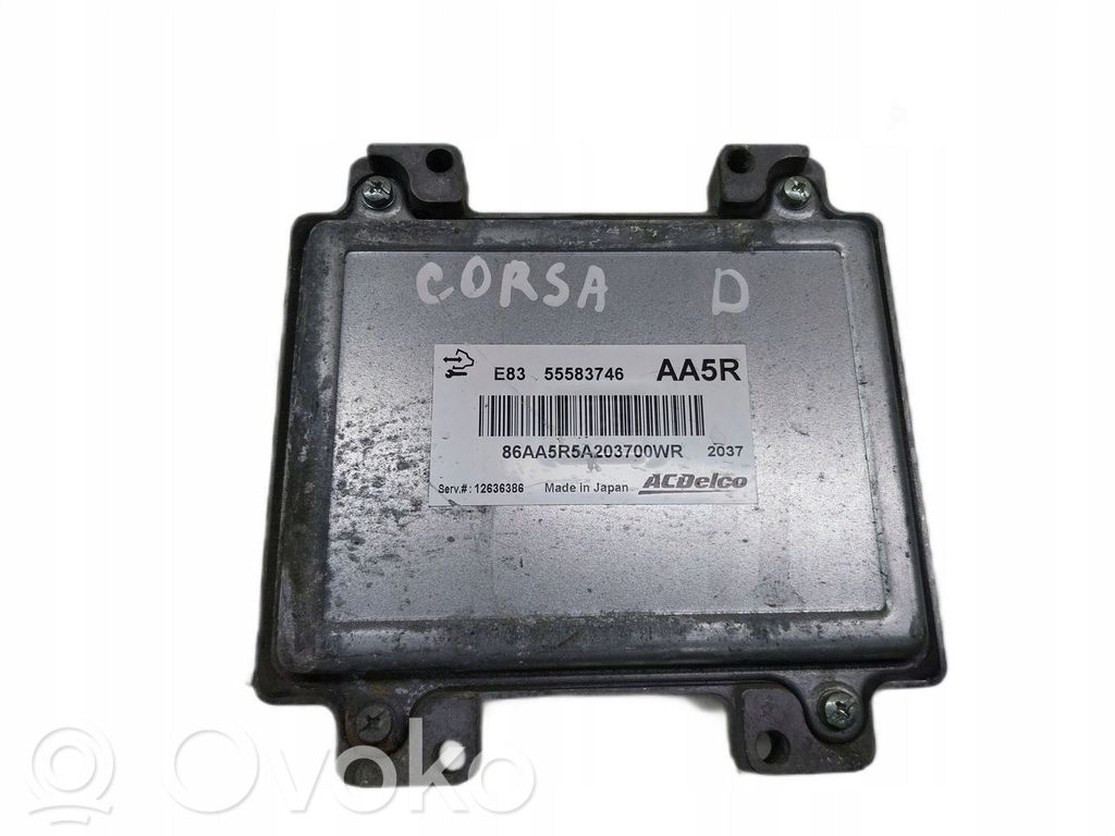 Opel Corsa D Komputer / Sterownik ECU silnika 