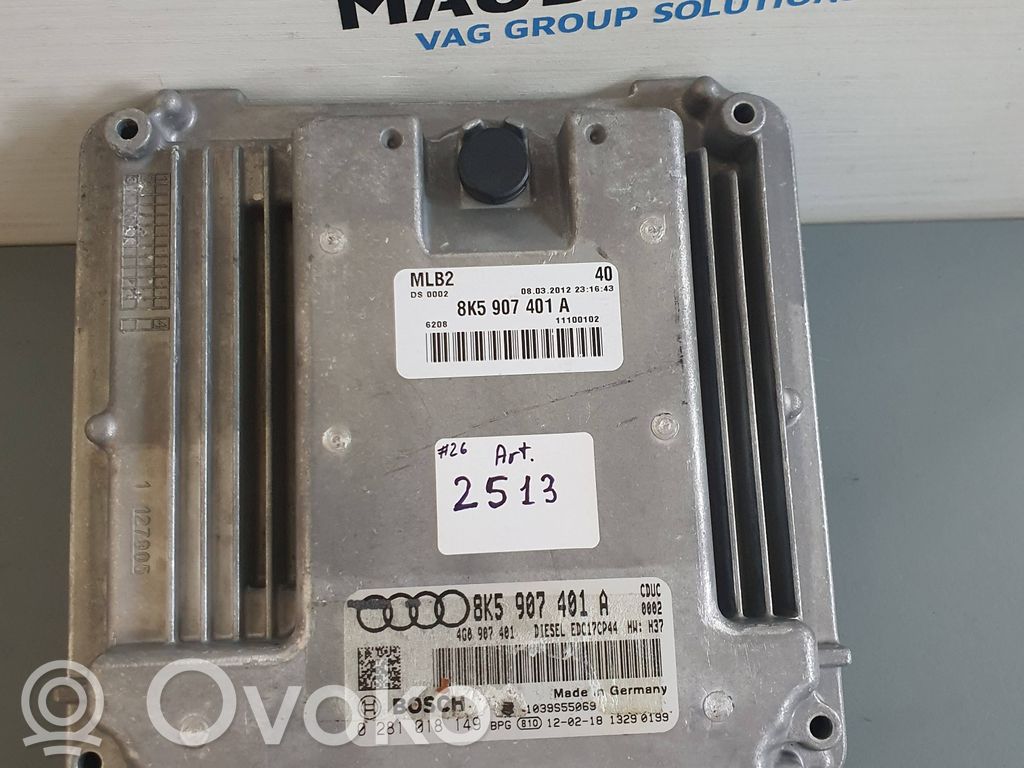 Audi A4 S4 B8 8K Engine control unit/module 