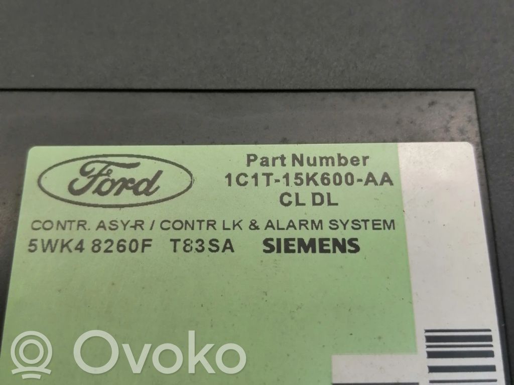 Ford Transit Unité de commande / module de verrouillage centralisé porte 
