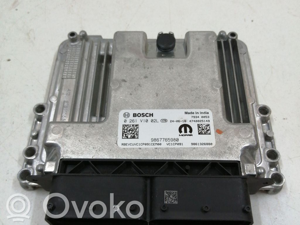 Citroen e-C3 Variklio valdymo blokas 