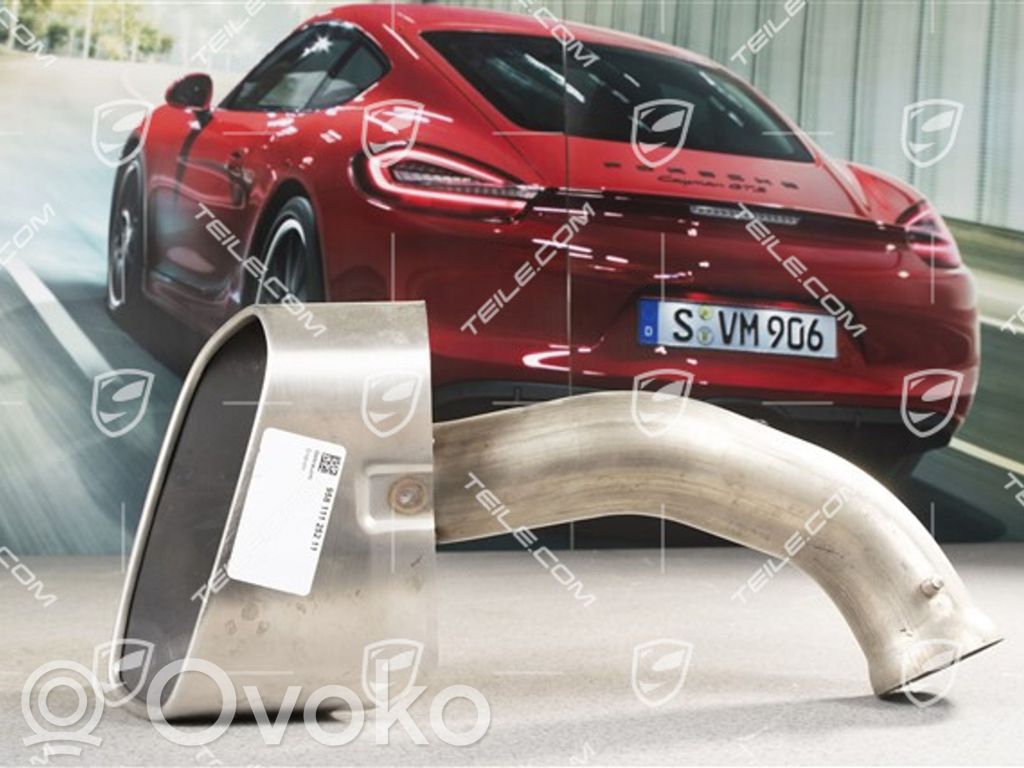 Porsche Cayenne (92A) Rura wydechowa 