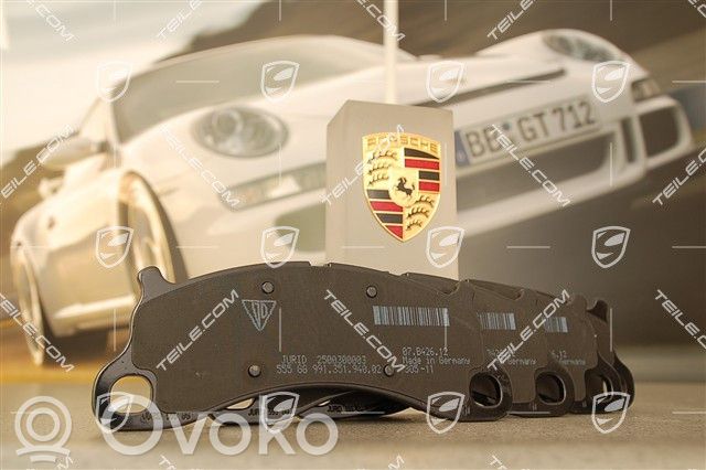 Porsche 911 991 Plaquettes de frein avant