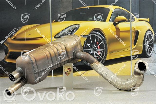 Porsche Boxster 981 Silencieux central, pot d’échappement 