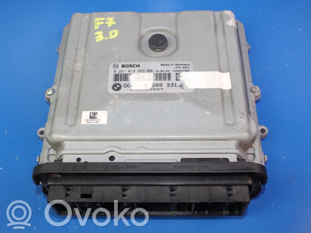 BMW 5 GT F07 Engine control unit/module 