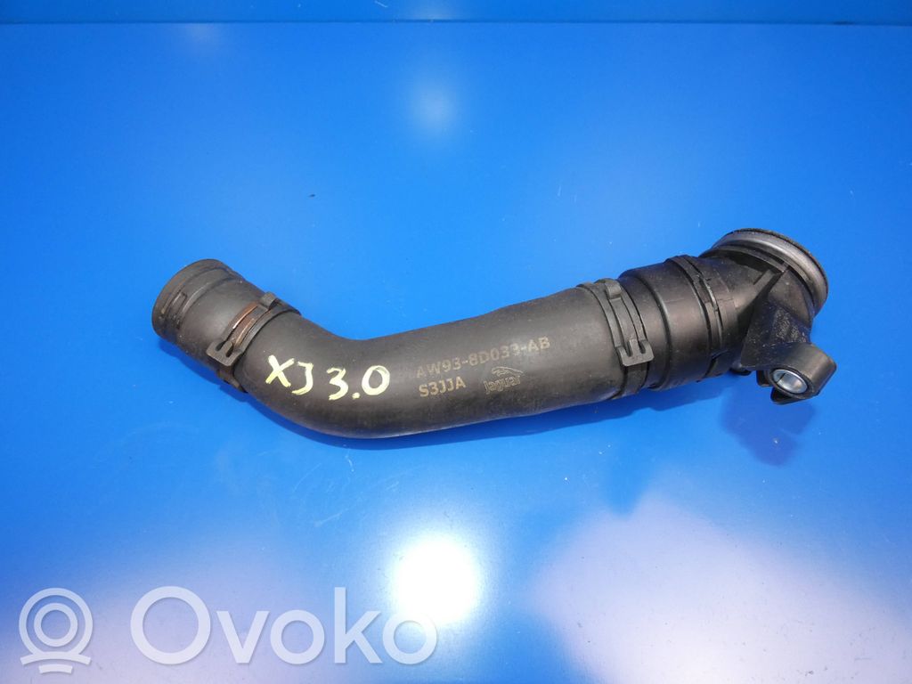 Jaguar XJ X351 Conductă/furtun lichid de răcire motor 