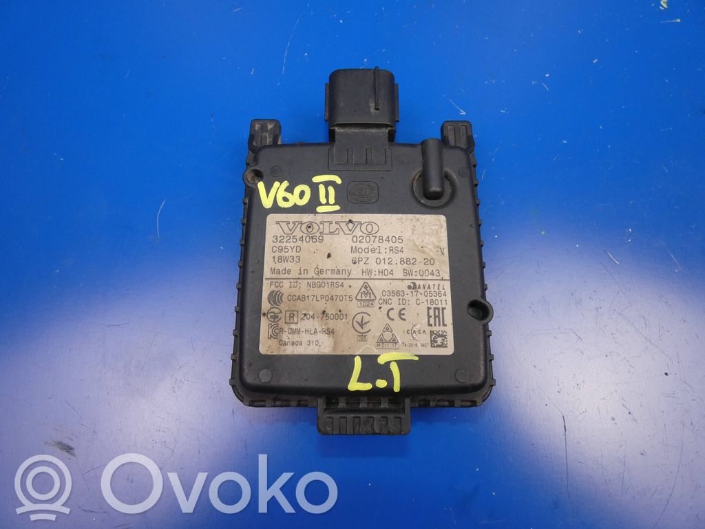 Sensor de radar Distronic   32254069,32254069,6PZ01288220