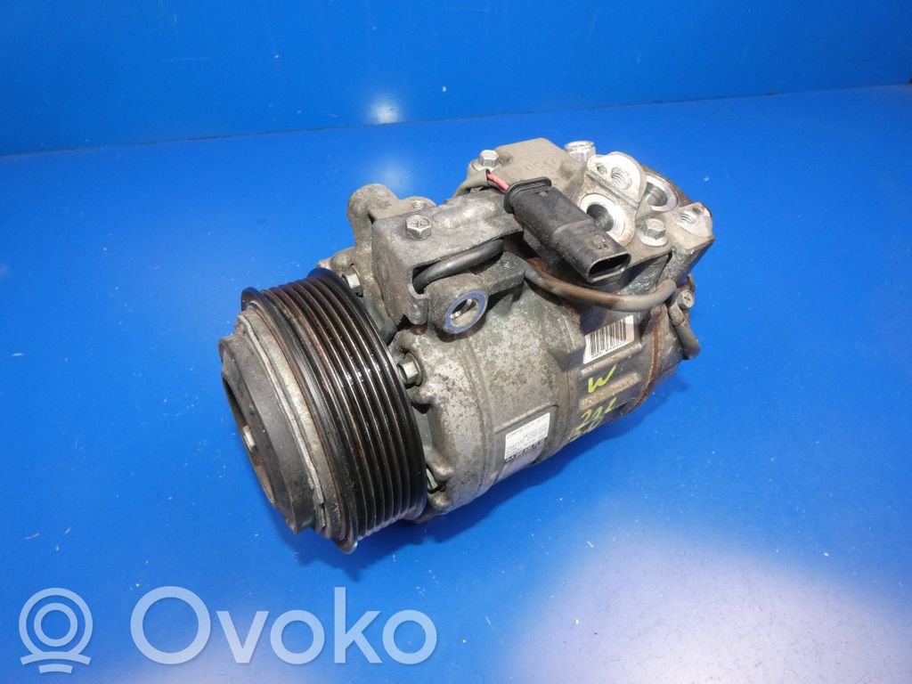 Mercedes-Benz S W222 Kompresor / Sprężarka klimatyzacji A/C 