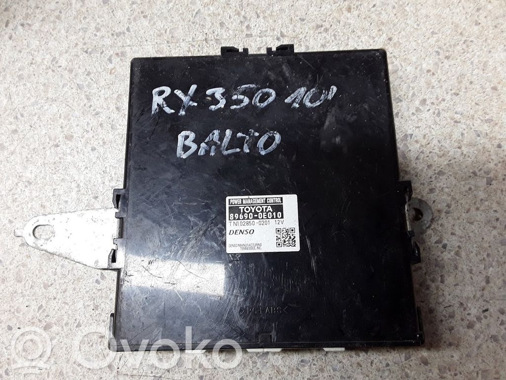 Autres unités de commande / modules   896900E010