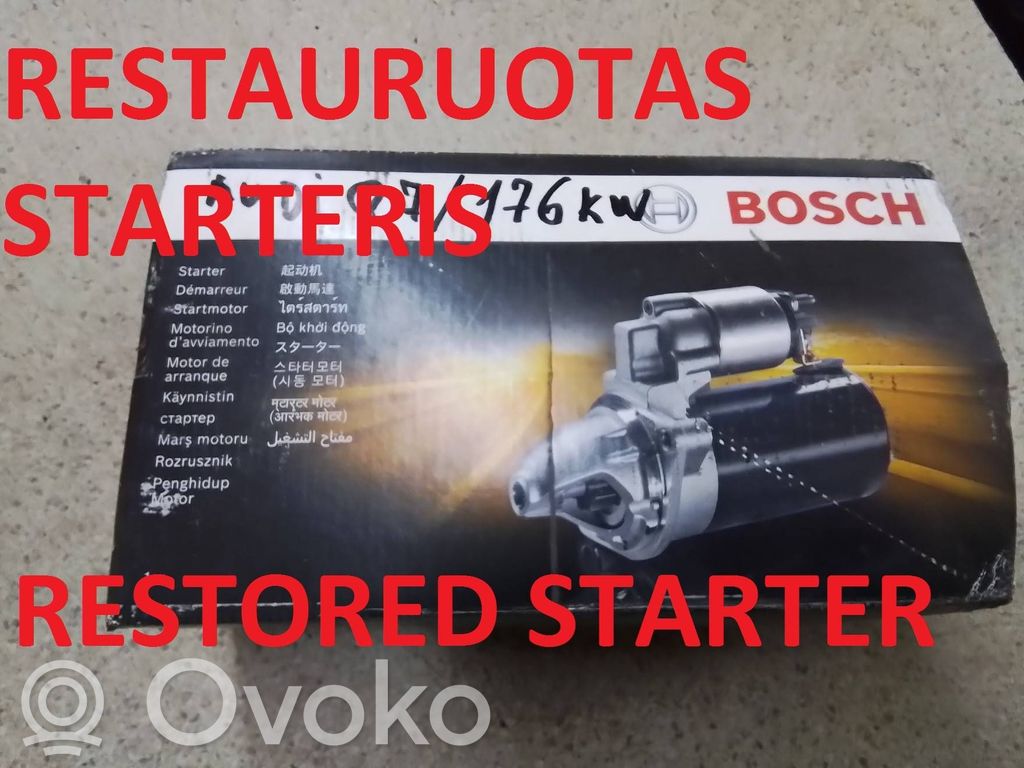 Audi Q7 4L Motor de arranque 
