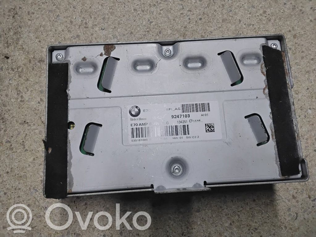 BMW X5 E70 Sound amplifier 