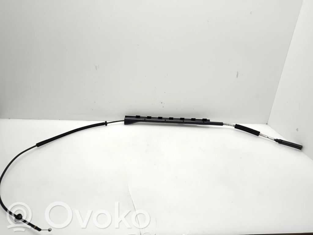 Audi Q7 4L Engine bonnet/hood lock release cable 