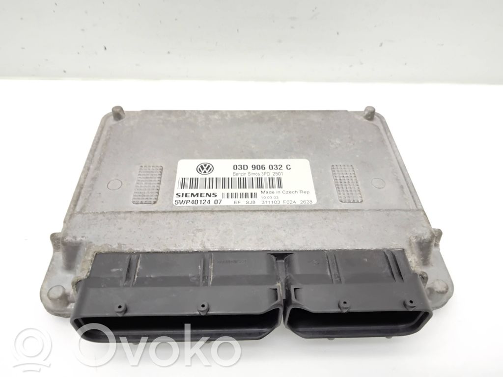 Engine control unit/module   03D906032C,5WP4012407