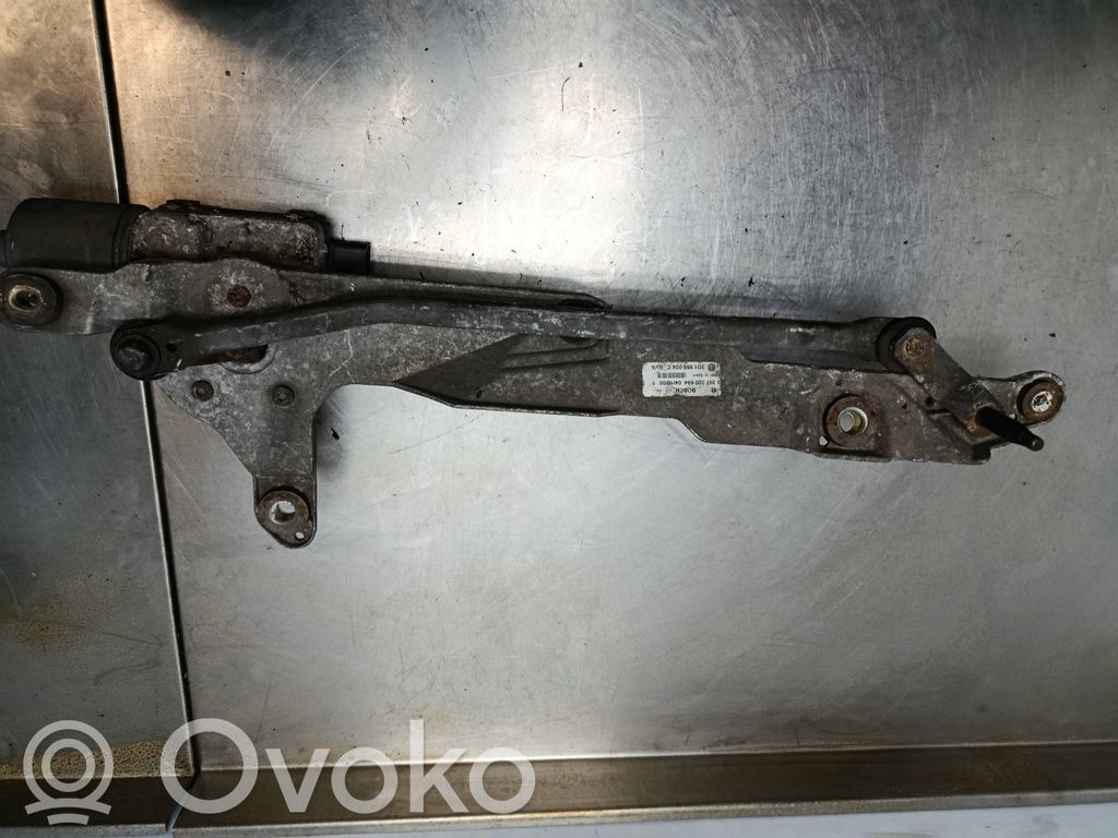 Volkswagen Phaeton Mechanizm i silniczek wycieraczek szyby przedniej / czołowej 