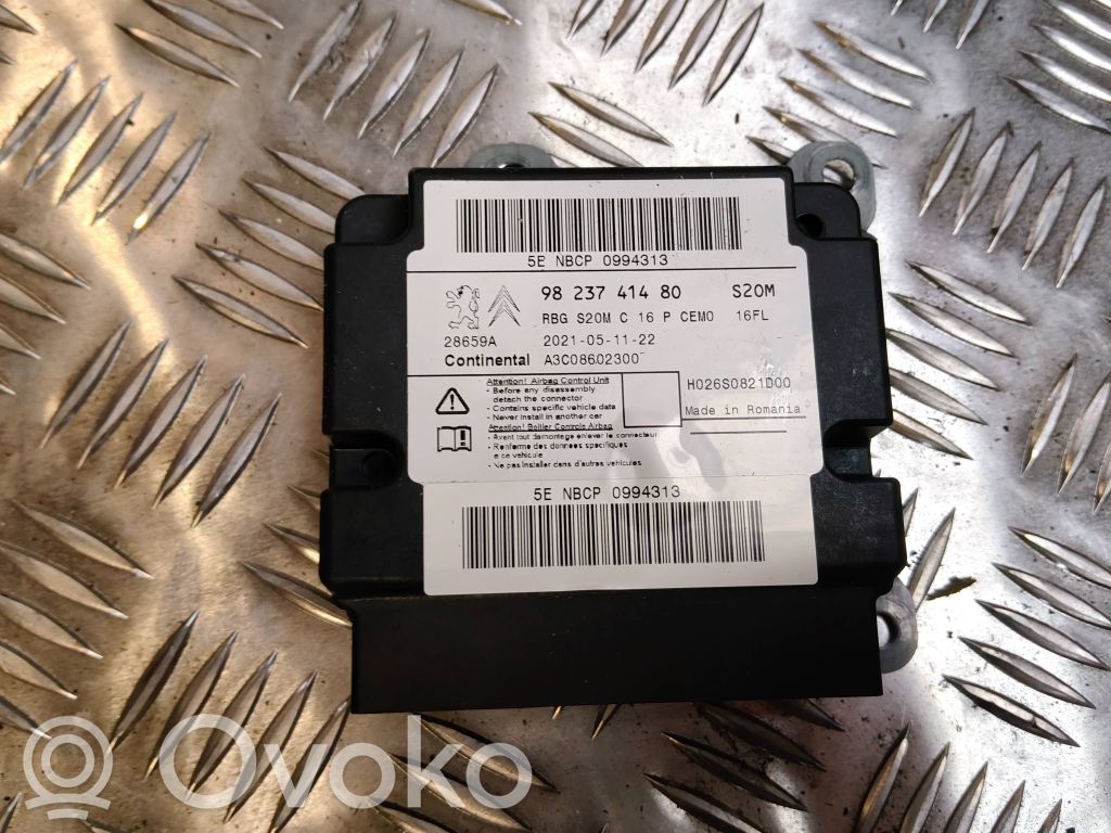 Peugeot 208 II Unitate/modul de comandă airbaguri 