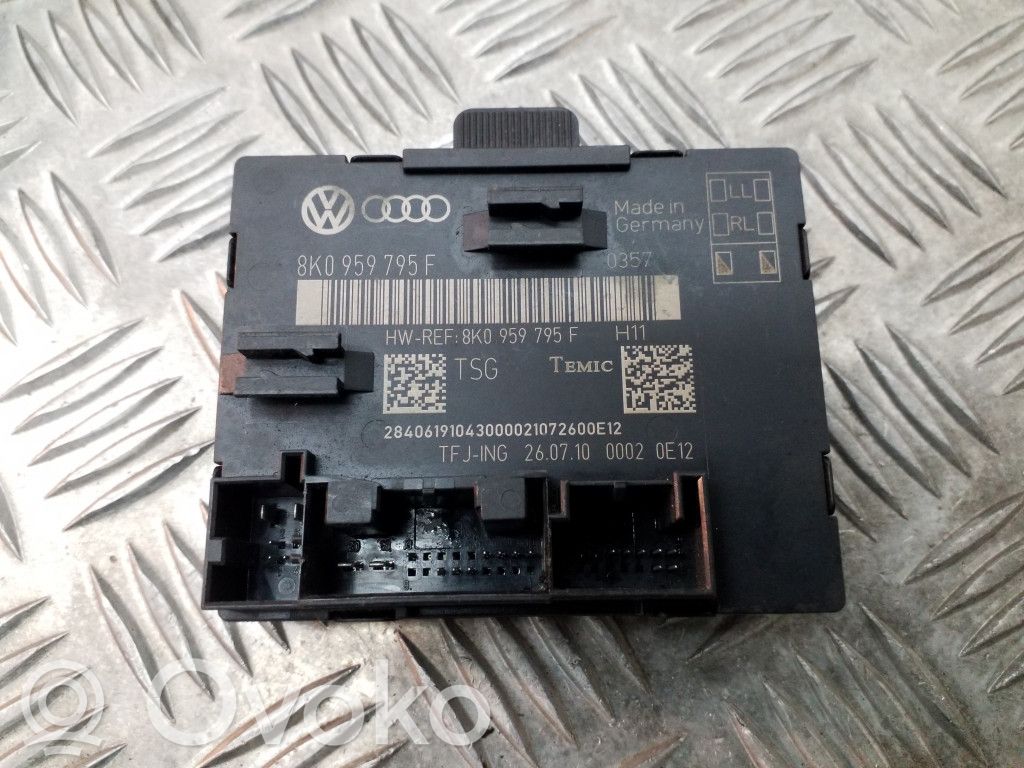 Door control unit/module   8K0959795F