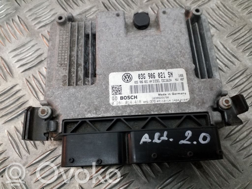 Seat Altea Engine control unit/module ECU 
