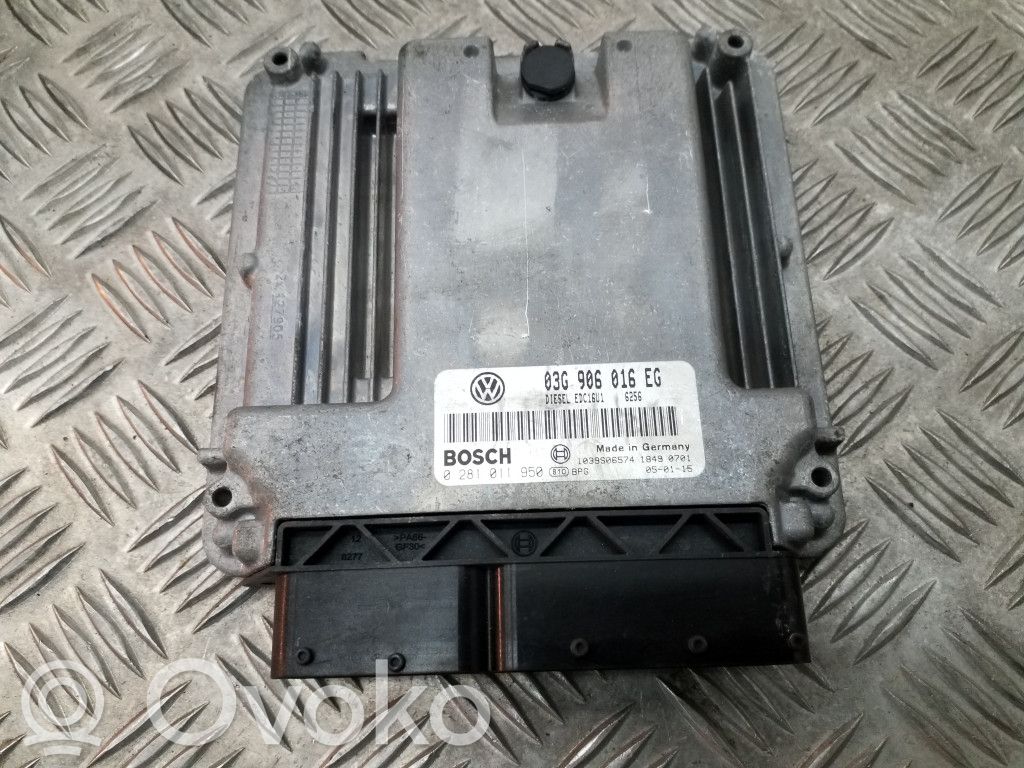 Seat Altea Engine control unit/module ECU 