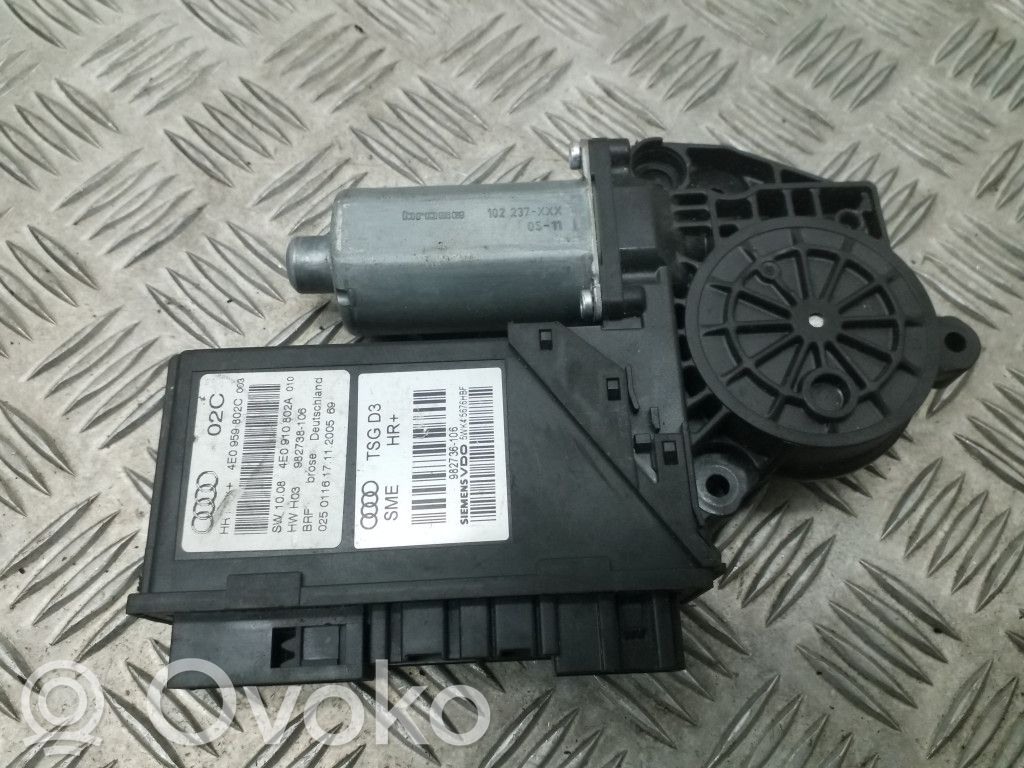 Asa reguladora de la puerta trasera   4E0959802C