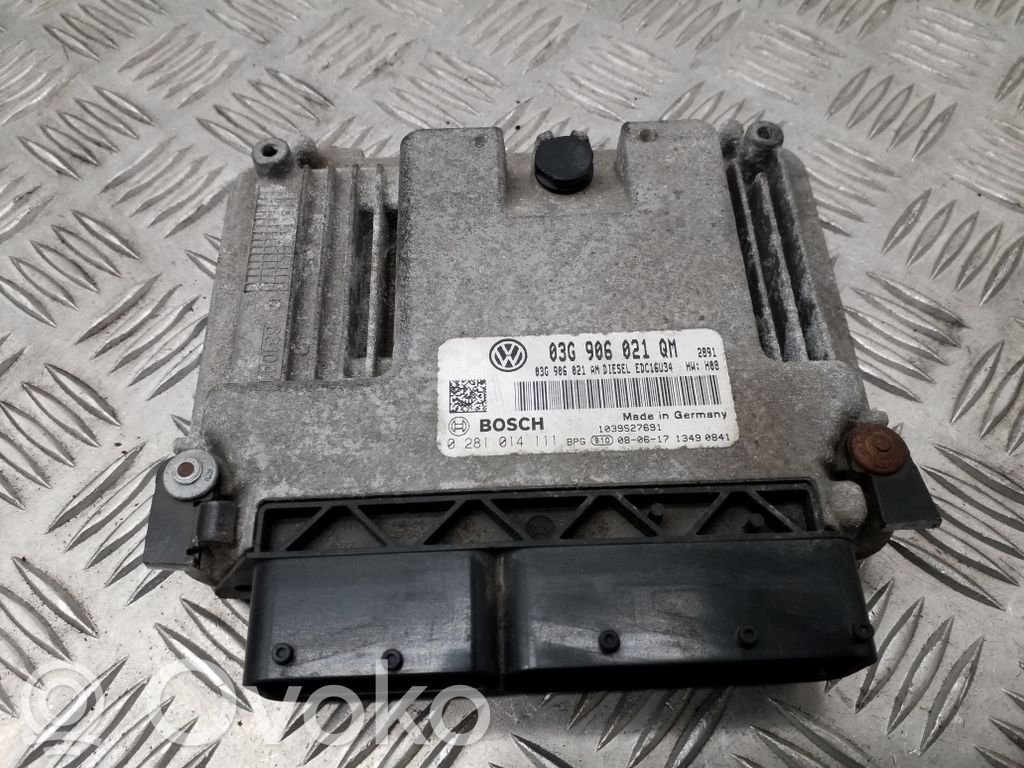 Skoda Superb B6 (3T) Engine control unit/module ECU 