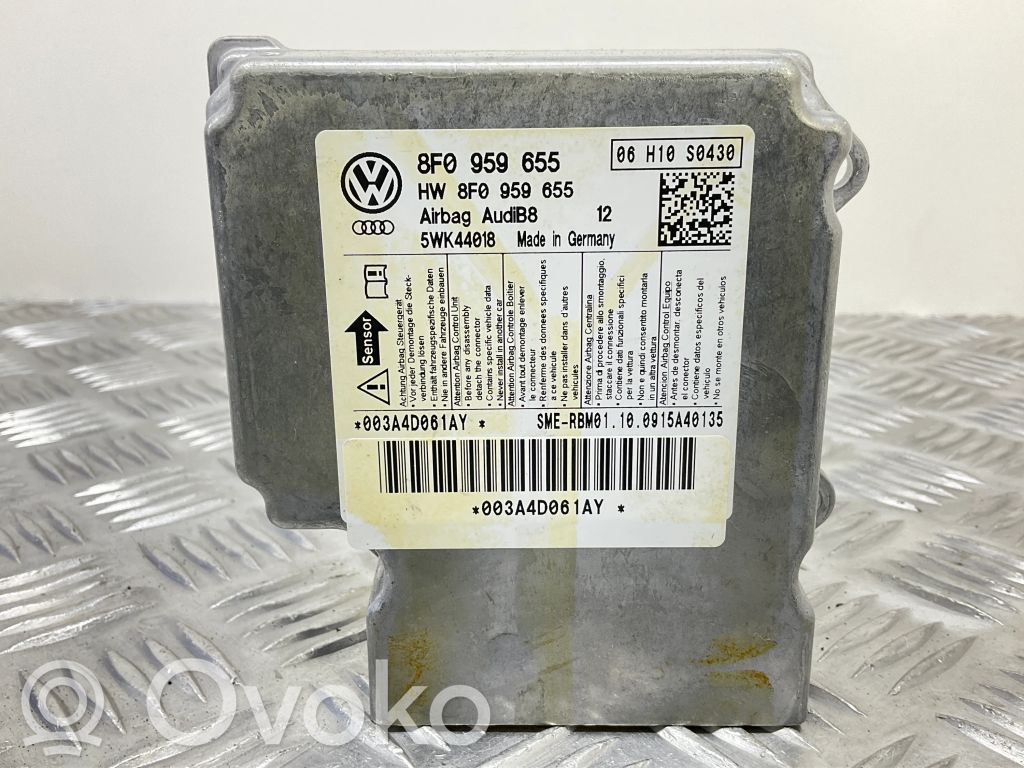 Audi A5 8T 8F Airbag control unit/module 