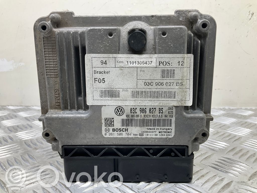 Volkswagen Eos Unidad de control/módulo ECU del motor 
