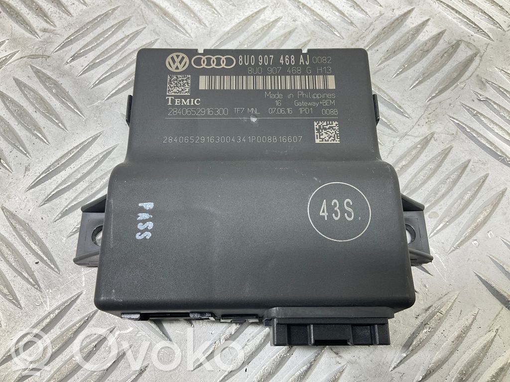 Audi Q3 8U Gateway control module 