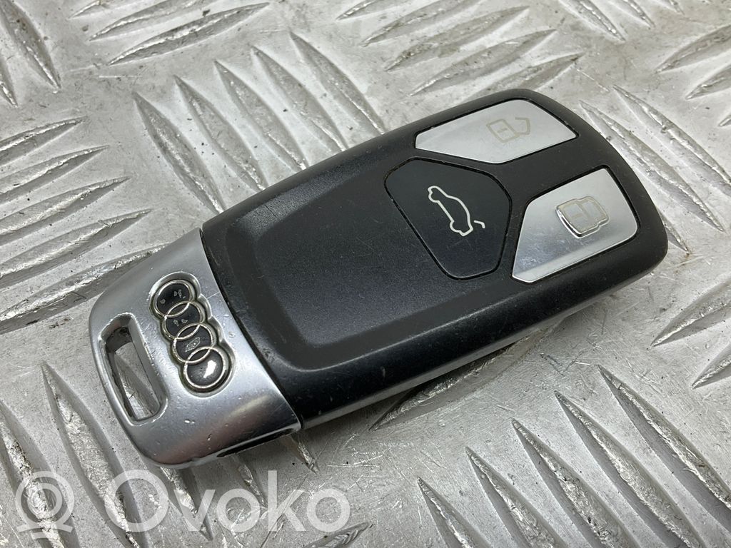 Audi A4 S4 B9 Virta-avain/kortti 
