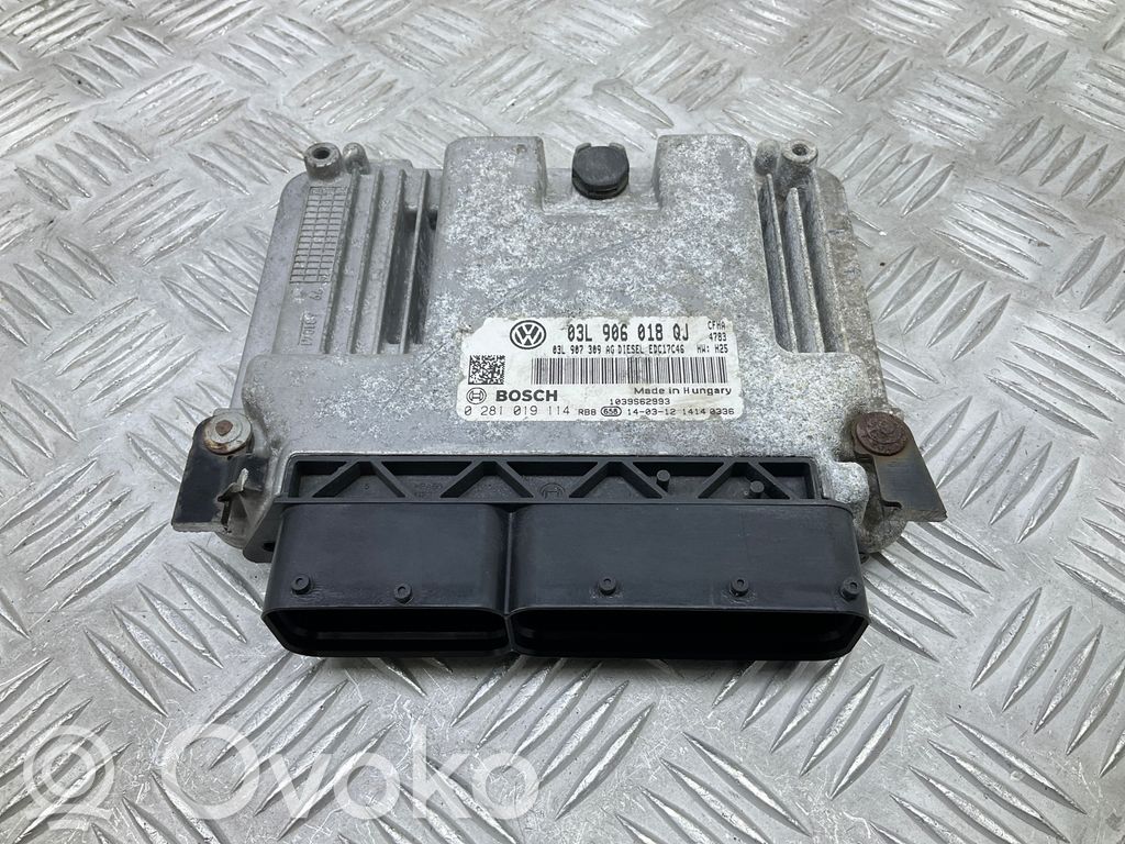 Skoda Yeti (5L) Engine control unit/module ECU 