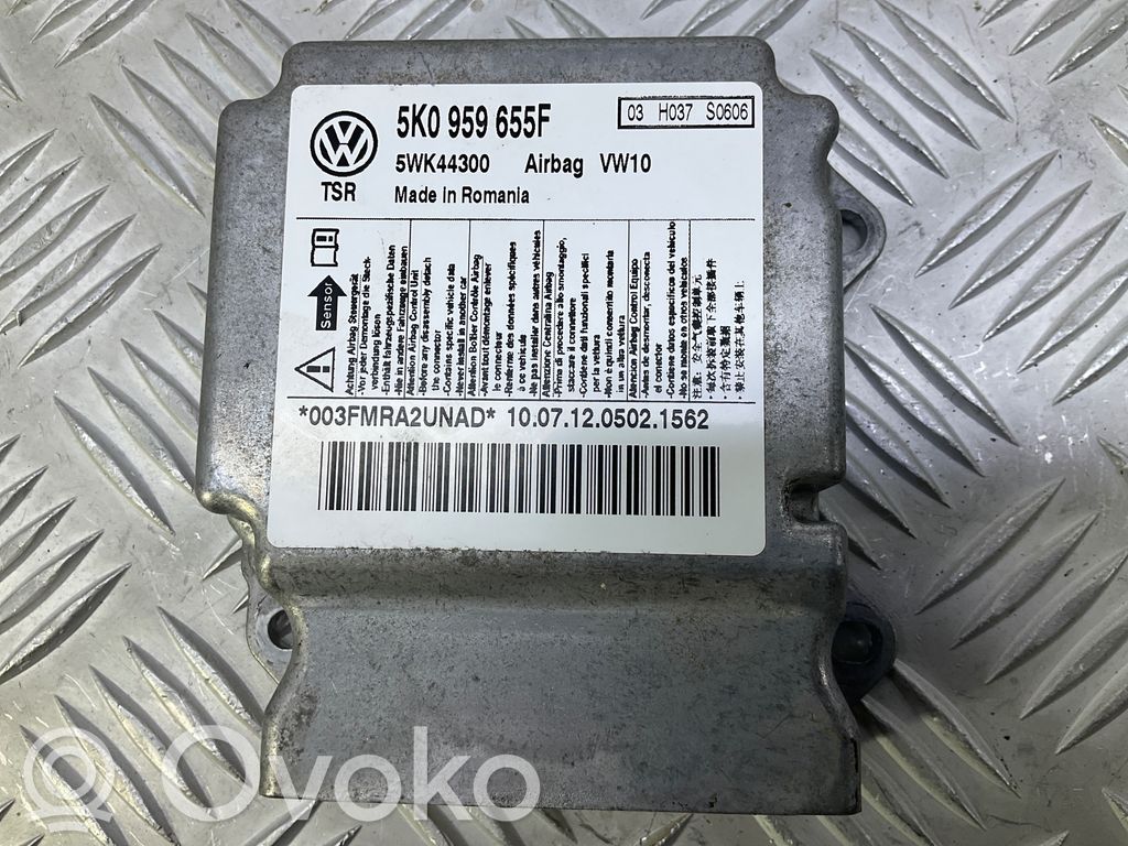 Volkswagen Golf Plus Airbag control unit/module 