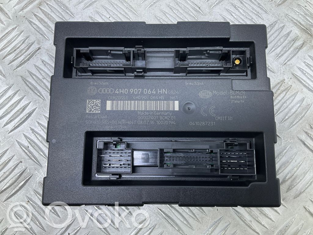 Audi A7 S7 4G Moduł / Sterownik komfortu 
