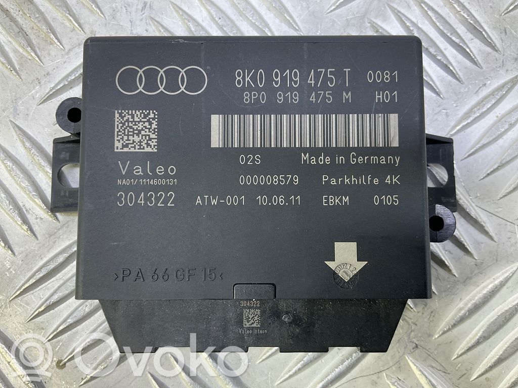 Audi A5 Sportback 8TA Parking PDC control unit/module 