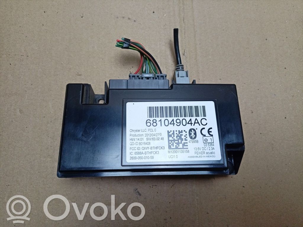 Bluetooth control unit module   68104904AC