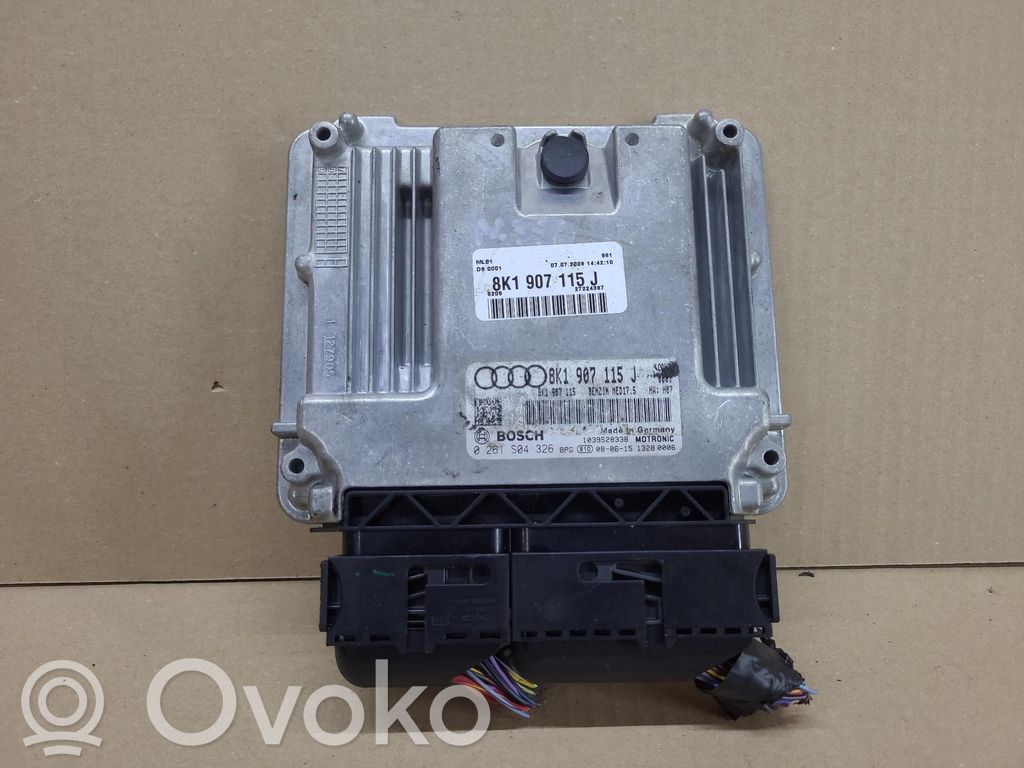Engine control unit/module ECU   8K1907115J