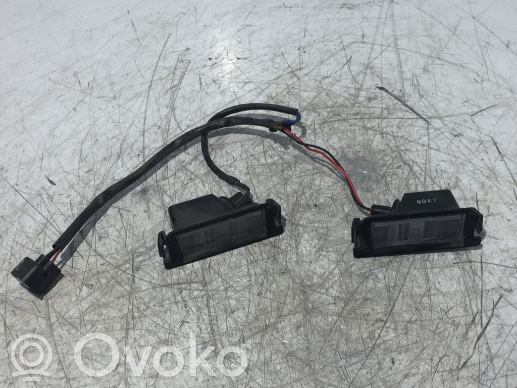 Hyundai Ioniq Éclairage de plaque d'immatriculation 