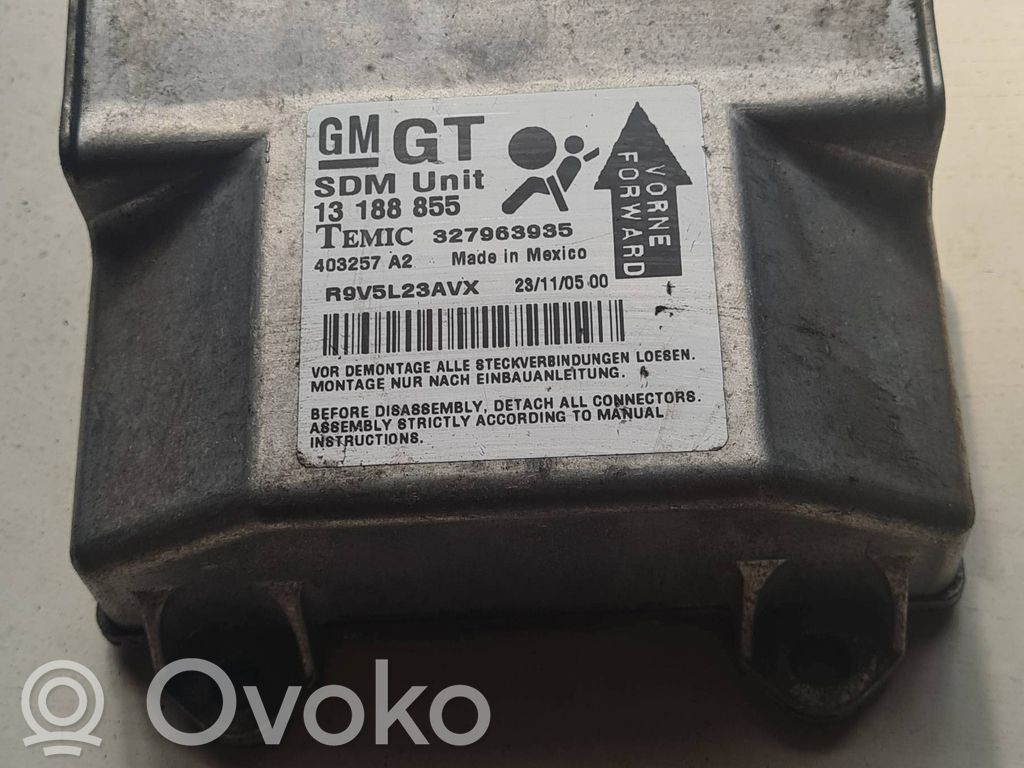 Opel Astra H Airbag control unit/module 