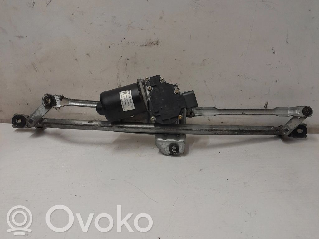 Audi A6 S6 C5 4B Mechanizm i silniczek wycieraczek szyby przedniej / czołowej 
