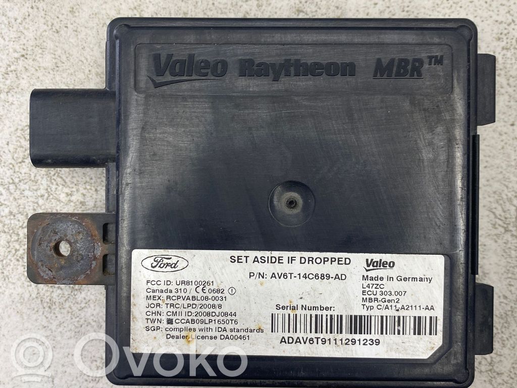 Ford C-MAX II Blind spot module 