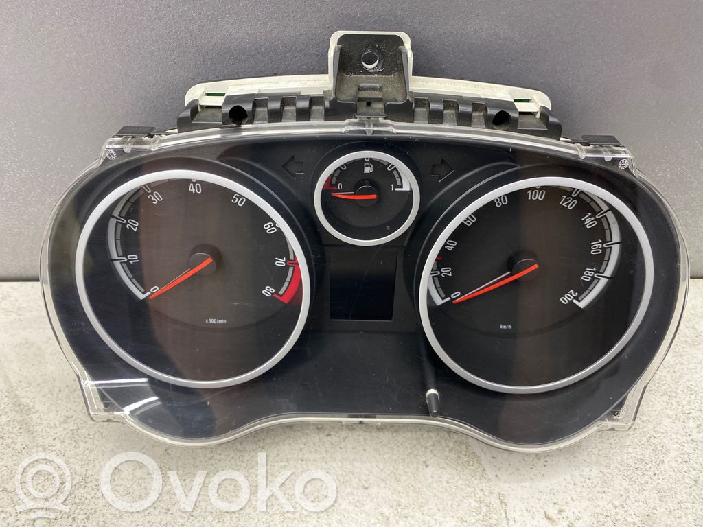 Opel Corsa D Speedometer (instrument cluster) 
