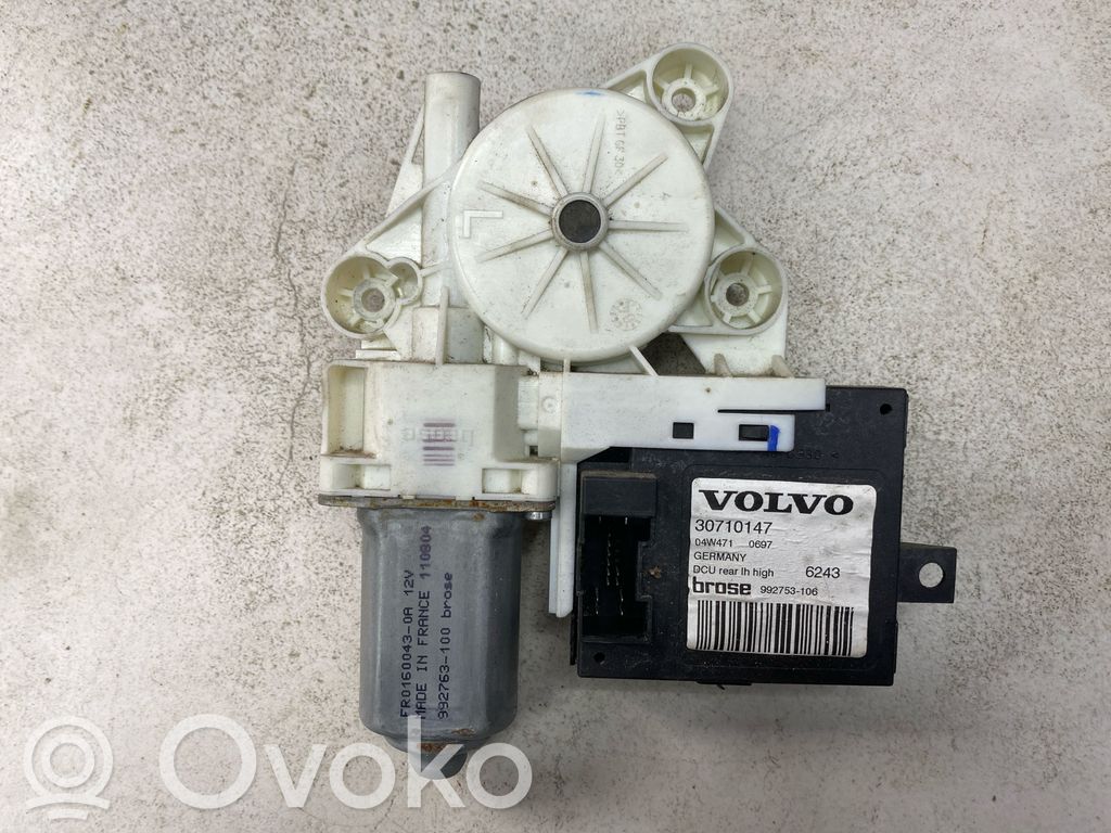 Volvo S40 Silniczek podnoszenia szyby drzwi tylnych 