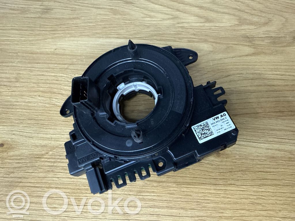 Skoda Octavia Mk2 (1Z) Airbag slip ring squib (SRS ring) 