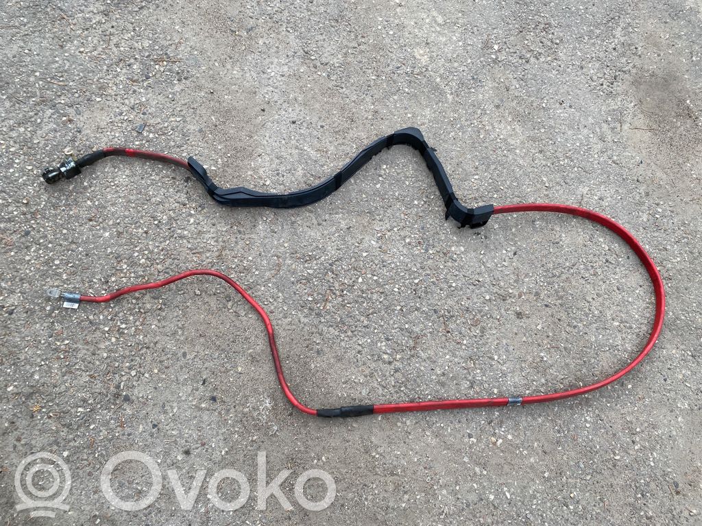BMW 5 E60 E61 Pliusinis laidas (akumuliatoriaus) 