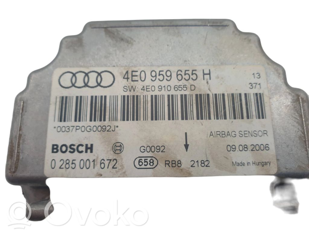 Airbag control unit/module   4E0959655H,4E0910655D
