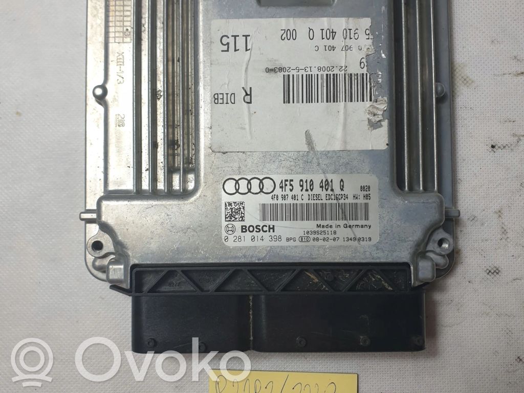 Unidad de control/módulo del motor   4F5910401Q
