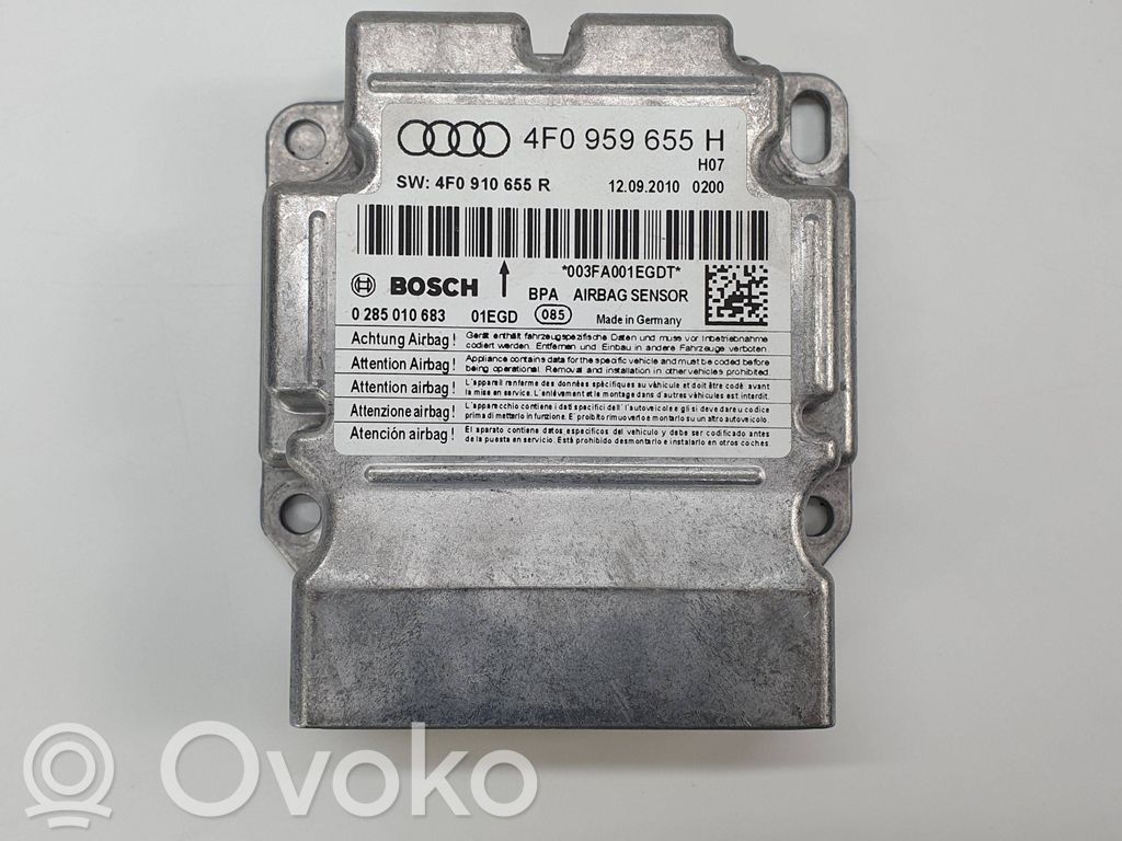 Audi A6 S6 C6 4F Airbag control unit/module 